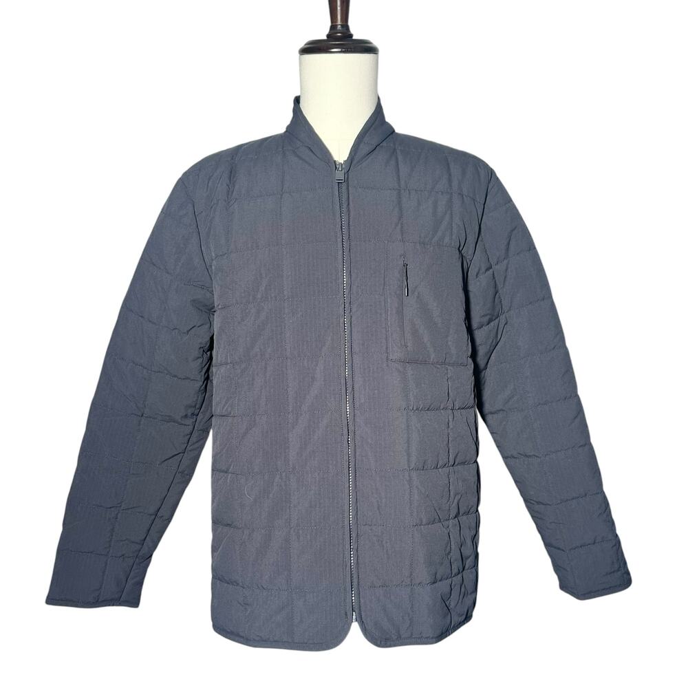 Rains Men's Puffer Jacket - Navy Blue